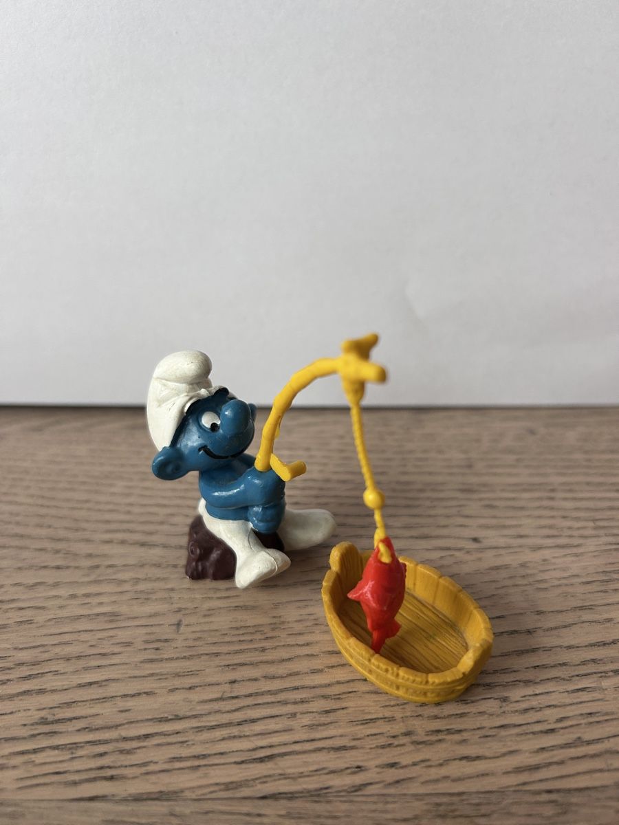 Schleich Statuette: Fischer-Schlumpf – Usato da Dübendorf venduto da bka_yym5