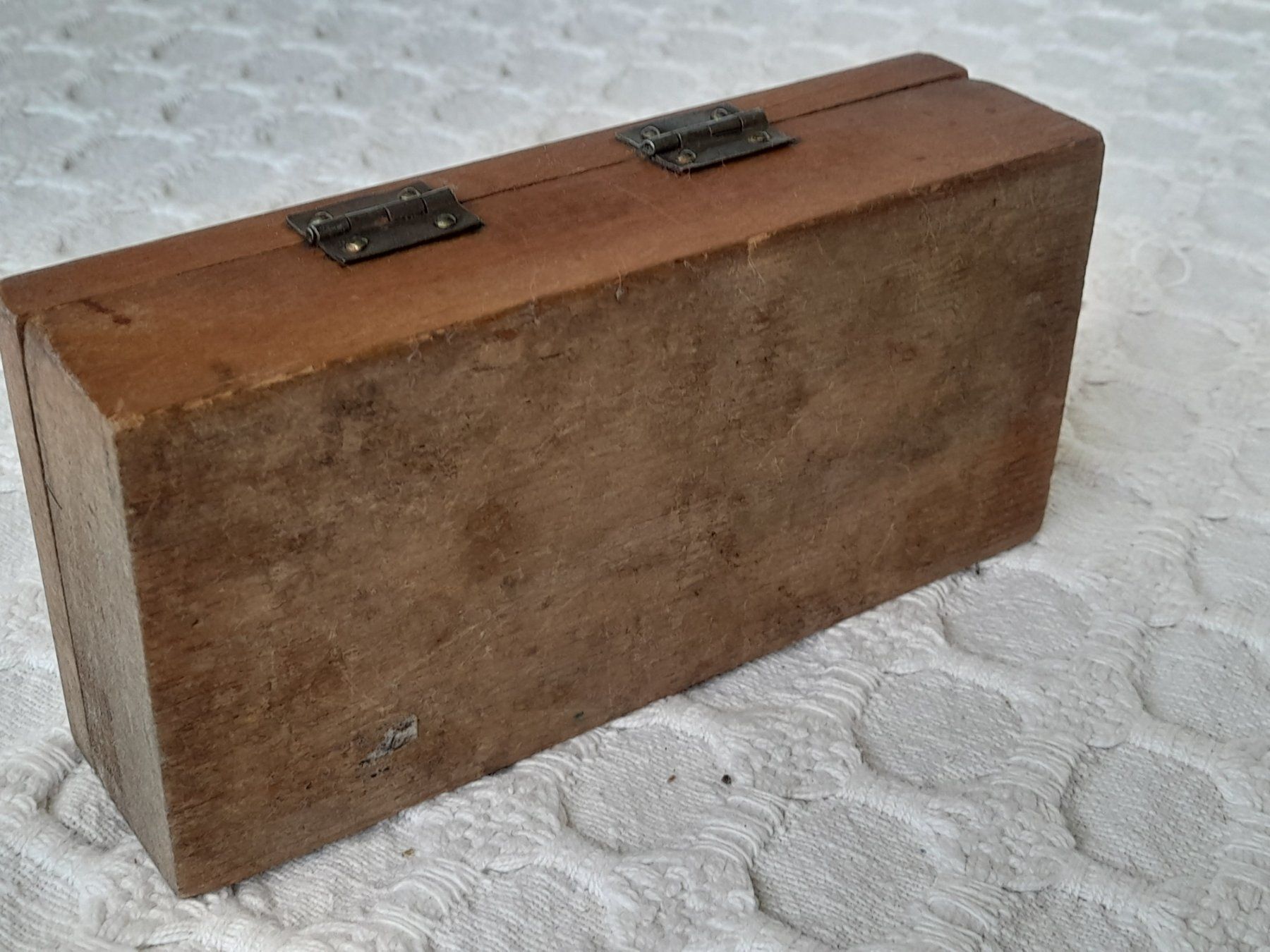 Bilance e pesi: Altes Gewichte-Set mit Holzkasten – Usato da Thun venduto da Treff.....e 5