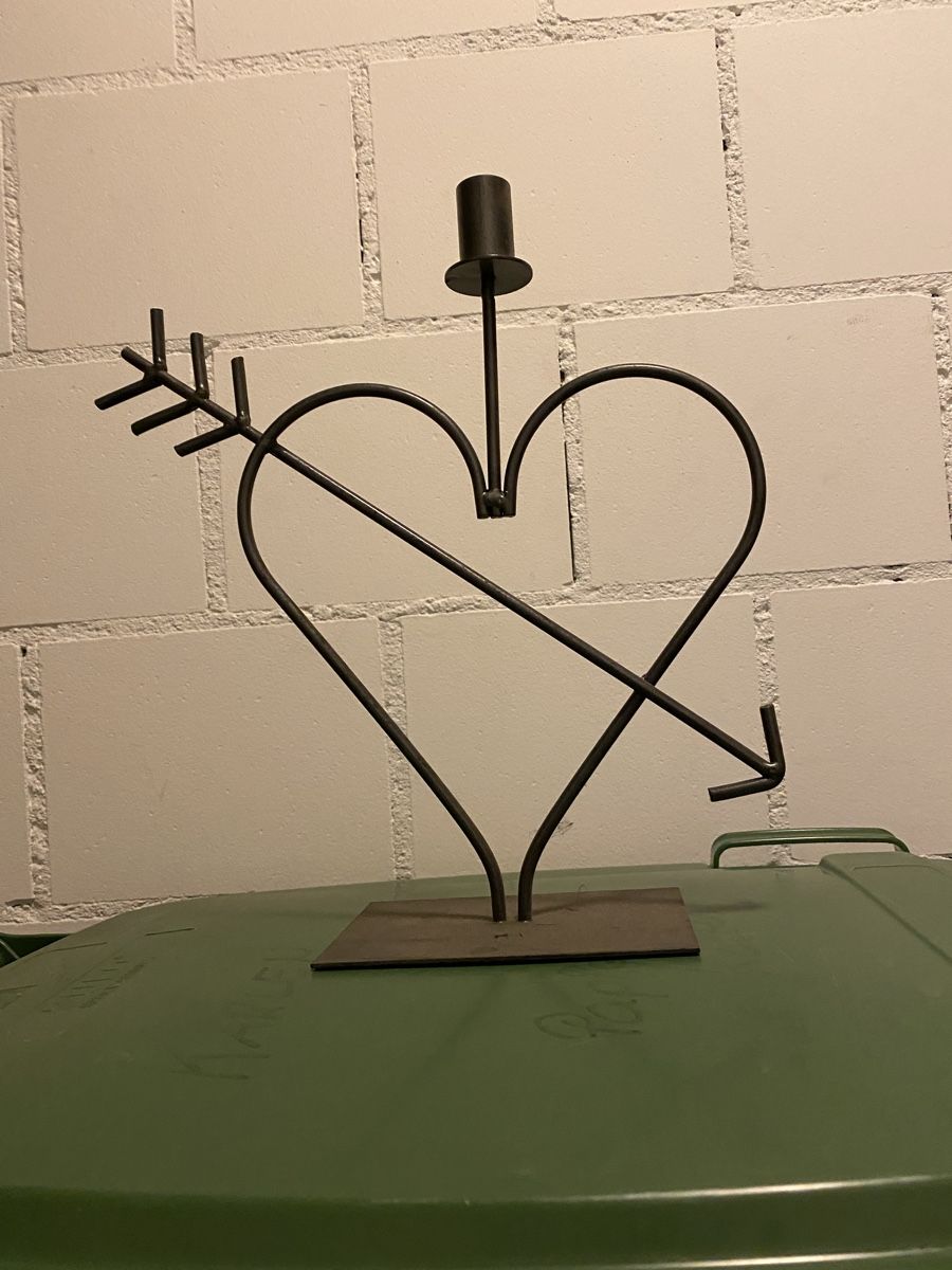Kerzenständer: Kerzenständer Herz Valentinstag – Gebraucht aus Schüpfen von Diego2211