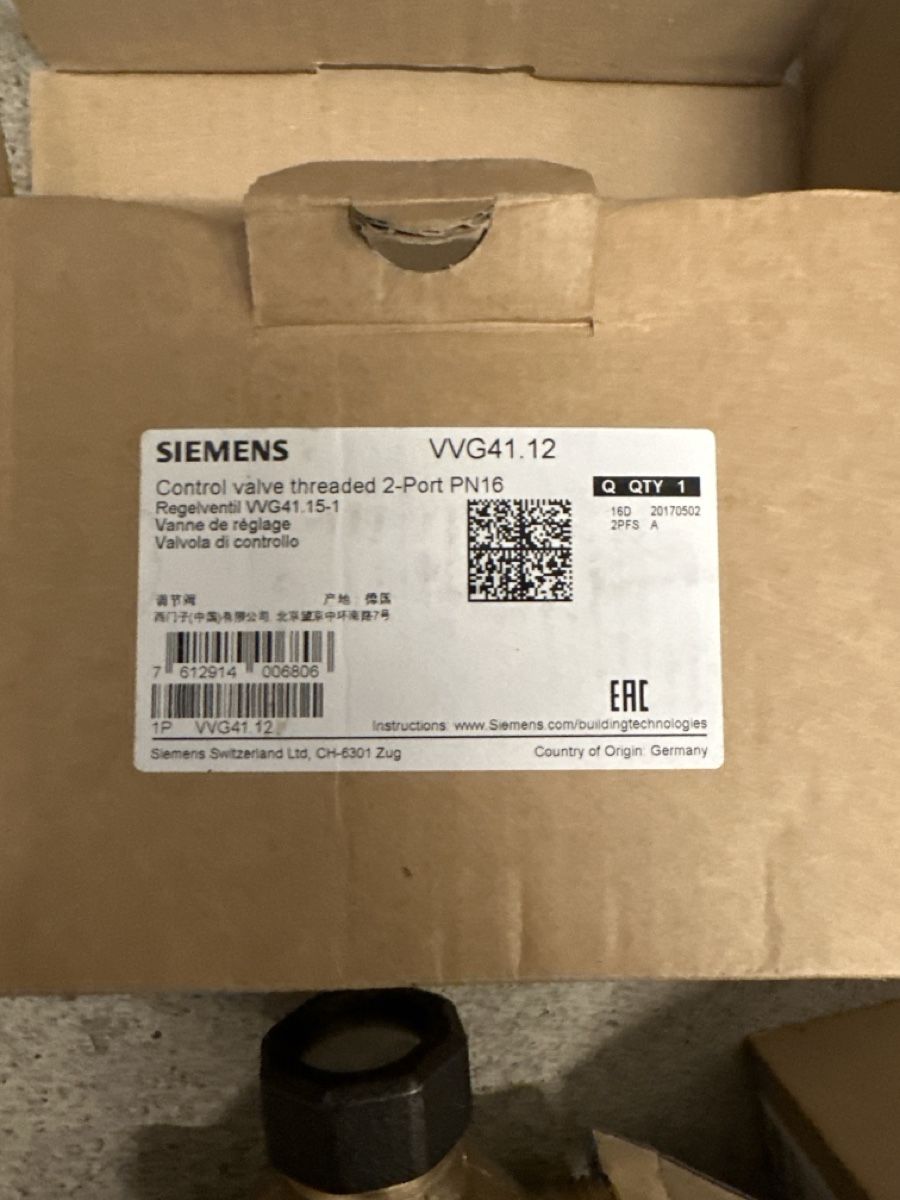 Altro in Utensili da giardino: Siemens Durchgangsventil VVG41.12 - NEU – Nuovo e nell'imballaggio originale da Hunzenschwil venduto da Rikson 2