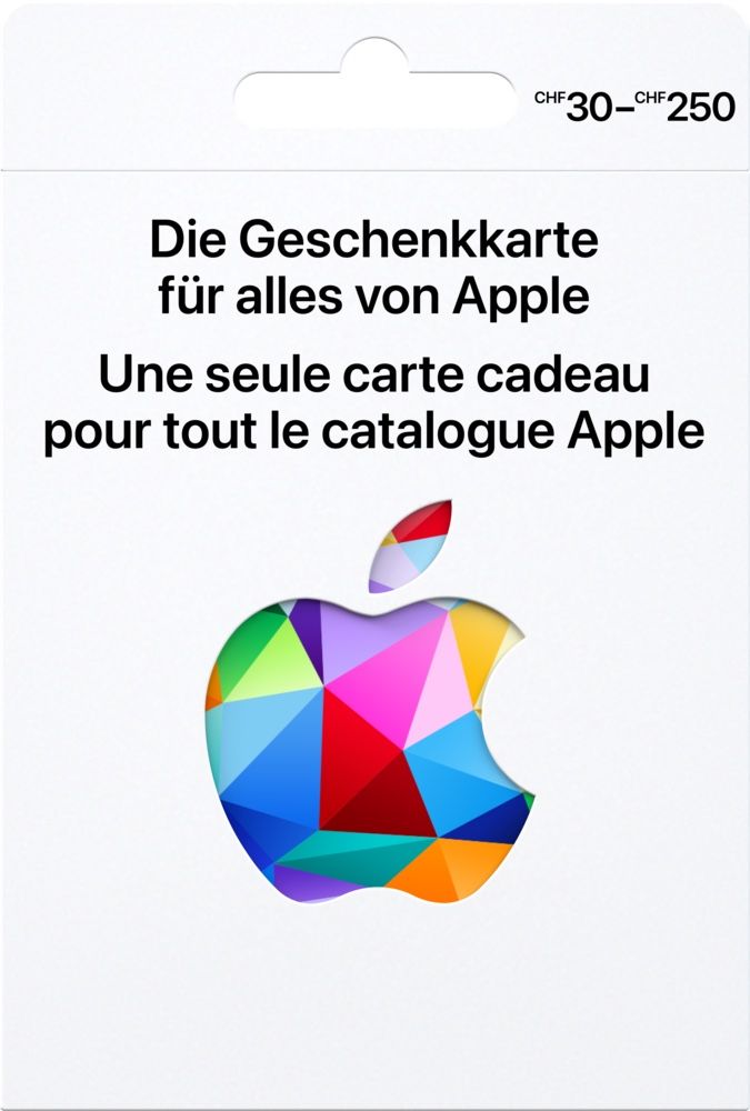 Digitec Gutscheine: Apple Gift Card 200 CHF ONLINECODE – Neu und originalverpackt aus Necker von martin_zizou 1