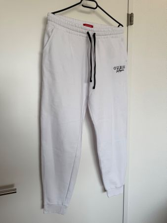 Guess Jogginghose Lounge weiss Damen Baumwolle - M -wie NEU!