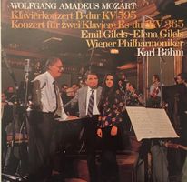 Mozart – Klavierkonzerte KV 595 & KV 365 (LP, Gilels/Böhm)