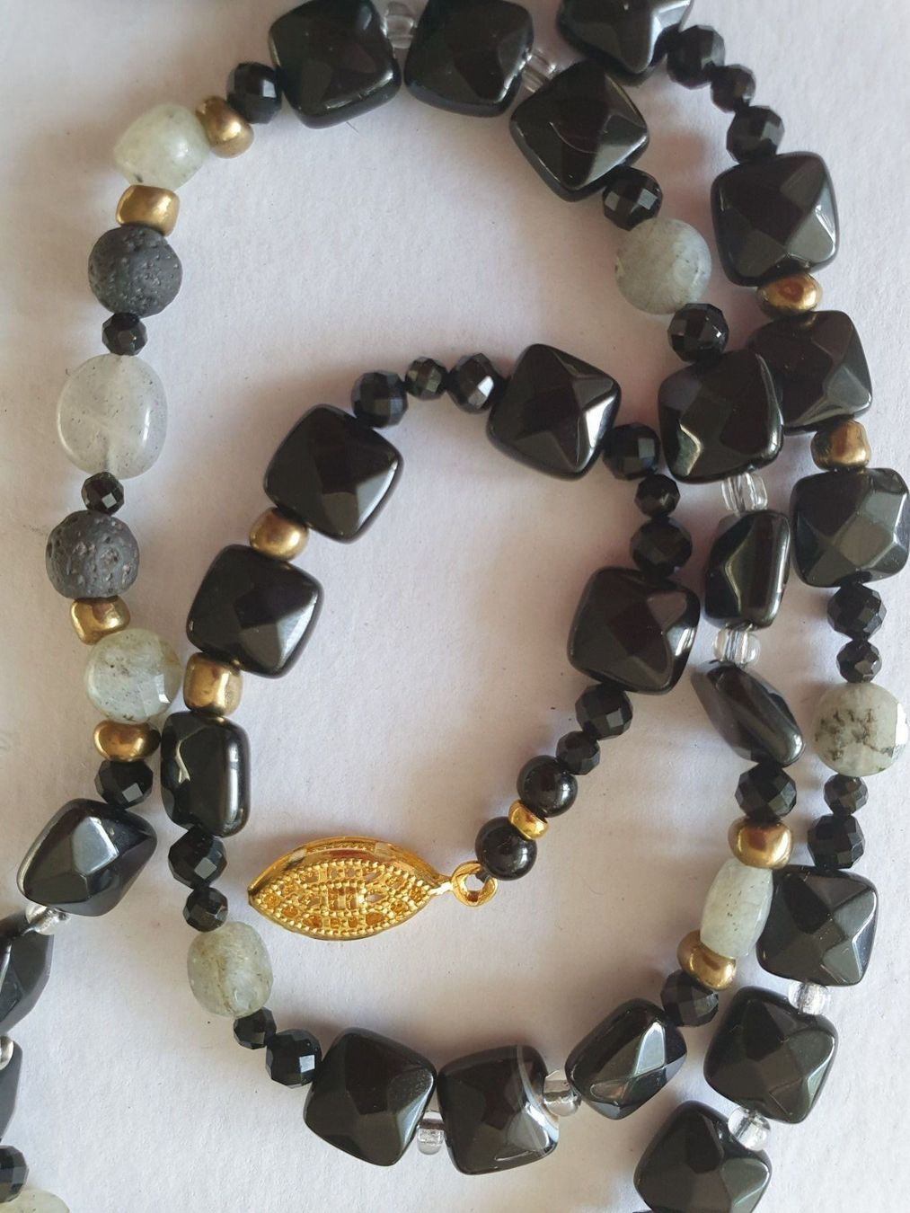 Catenine: Onix, Labradorite und Spinell – Nuovo (secondo la descrizione) da Benglen venduto da Meercat3 3
