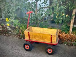 Bollerwagen Holz / Leiterwagen