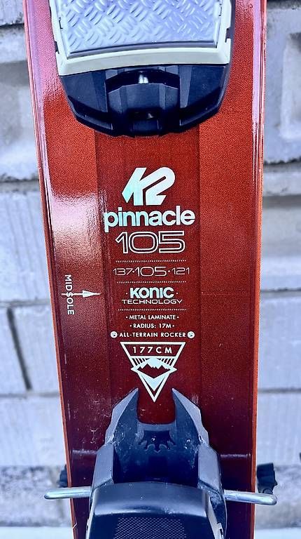 K2 Skis: Ski Freeride K2 Pinnacle 177cm/105mm – Gebraucht aus Richterswil von Traemlis 1