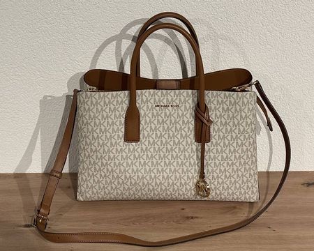 Michael Kors Henkeltasche Large mit Signature-Logomuster