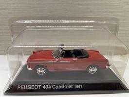 Peugeot 404 Cabriolet, 1967, Rot - Sammlerstück! Top Zustand