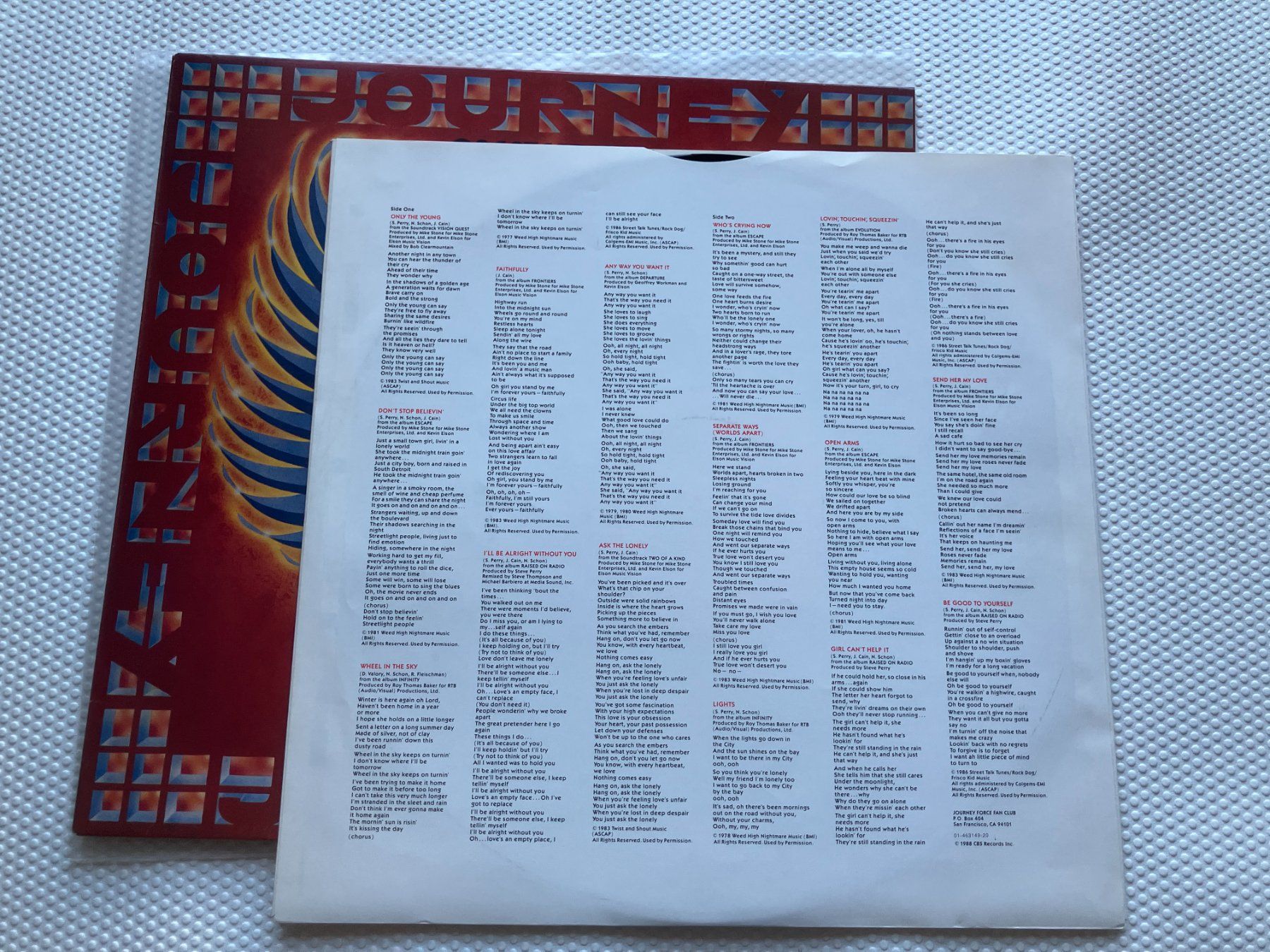 Vinyles: Journey – D'occasion à Aarwangen par Jukebox3 5