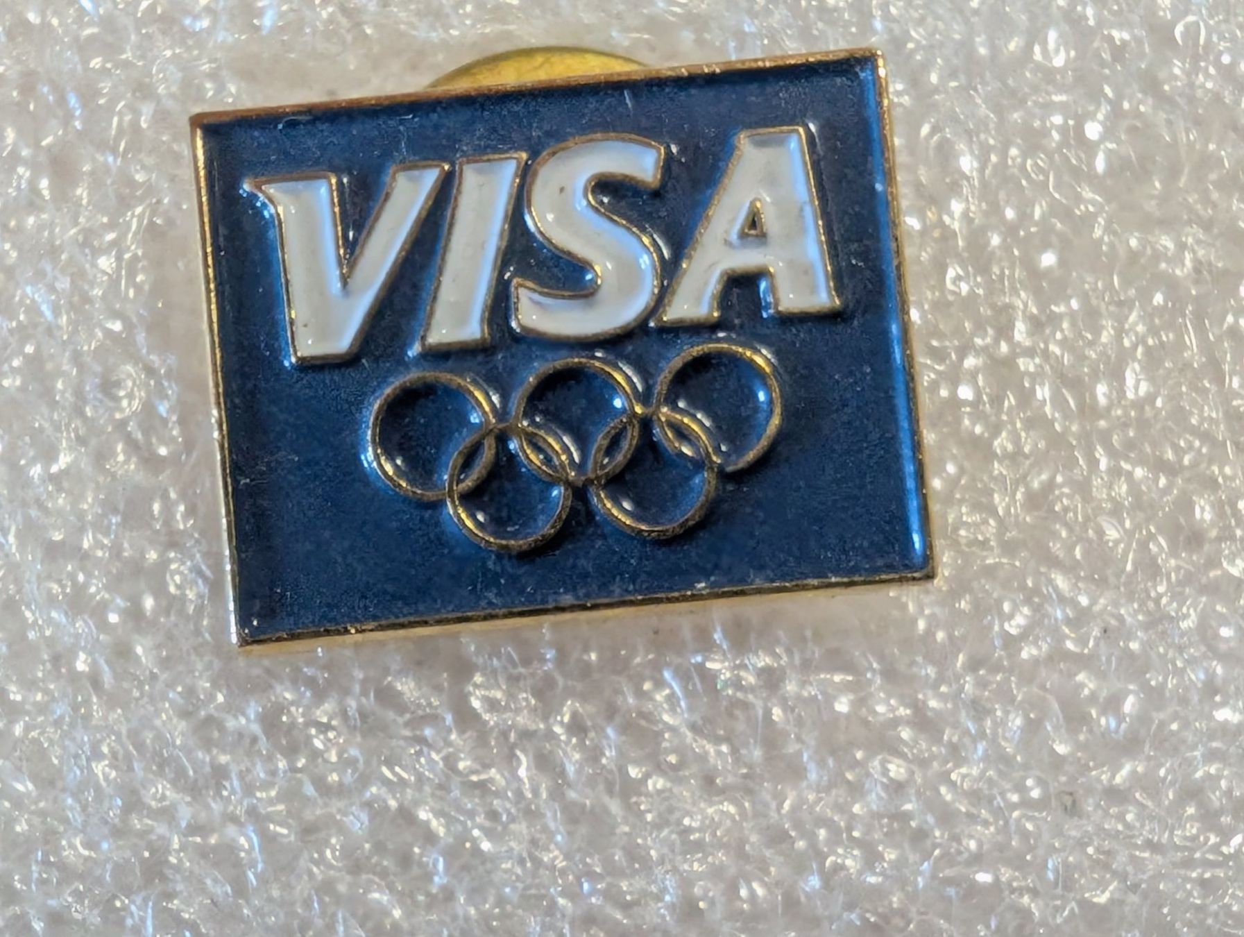 Placchette & Badge: Ansteckpin 266: Visa Olympia – Usato da Oppligen venduto da Pin-Fall-Shop