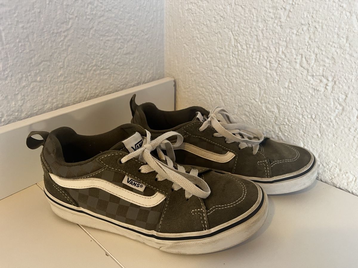 Vans Schuhe für Jungen: Vans Sneaker Kinder Grösse 34 – Gebraucht aus Bösingen von Mike2058blau