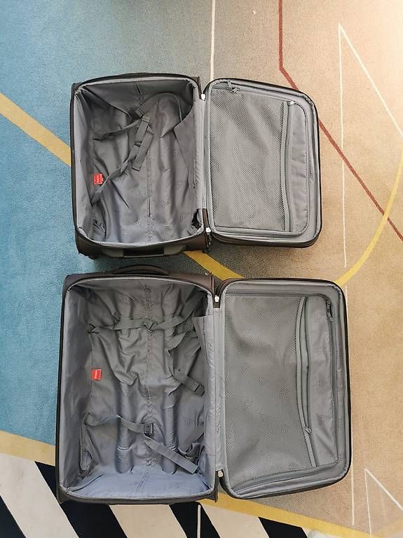 Reisekoffer: 2 stabile Kappa Rollkoffer  Braun – Gebraucht aus Zürich von Ricardo-ZH