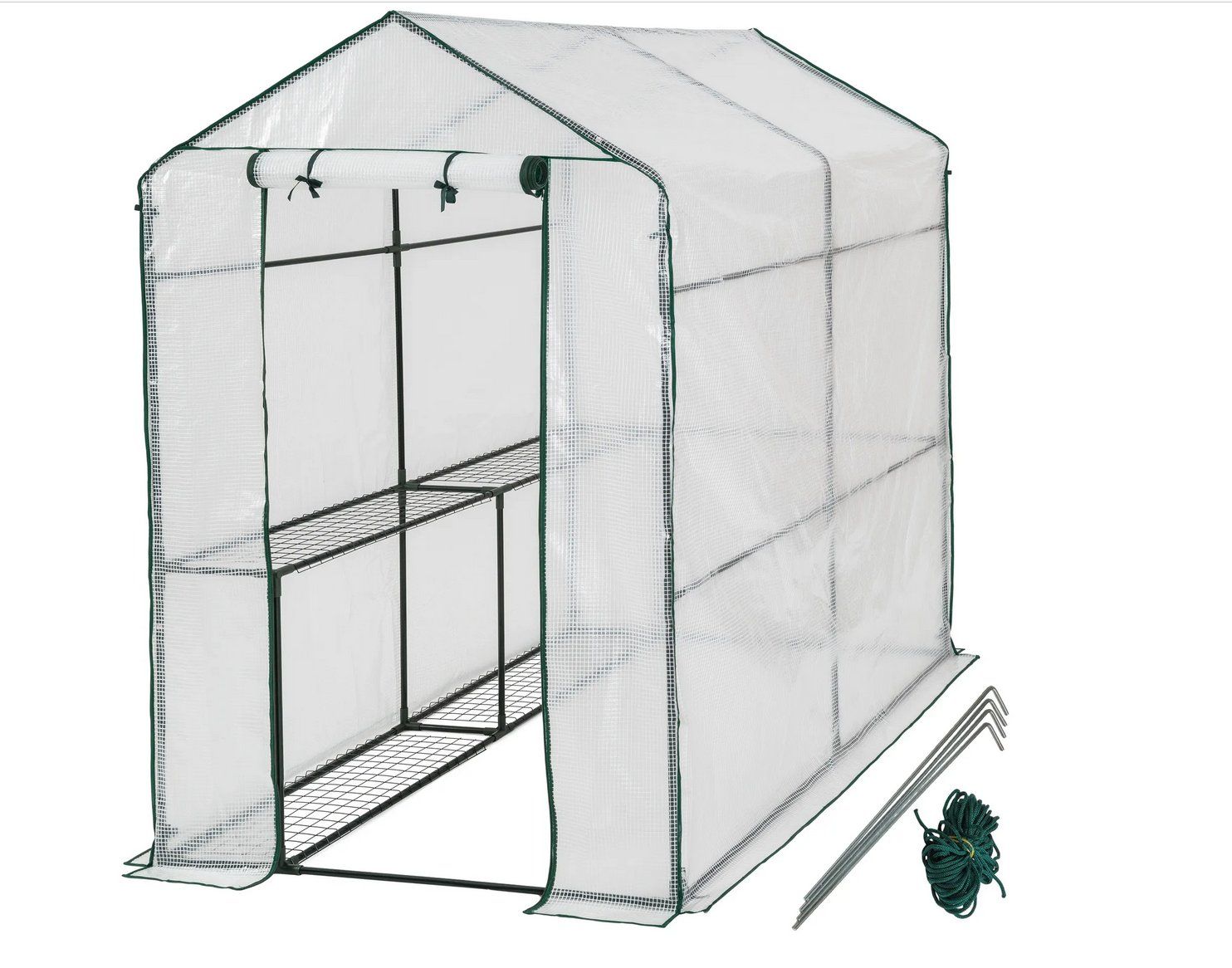 Casette da giardino & serre: Gewächshaus mit Plane – Nuovo (secondo la descrizione) da Steinhausen venduto da Retourenprofis 1