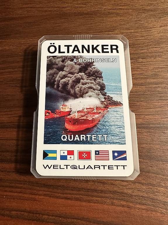 Spiele: Quartett, Öltanker & Bohrinseln, Weltquartett – Gebraucht aus Augst BL von snoopy-80