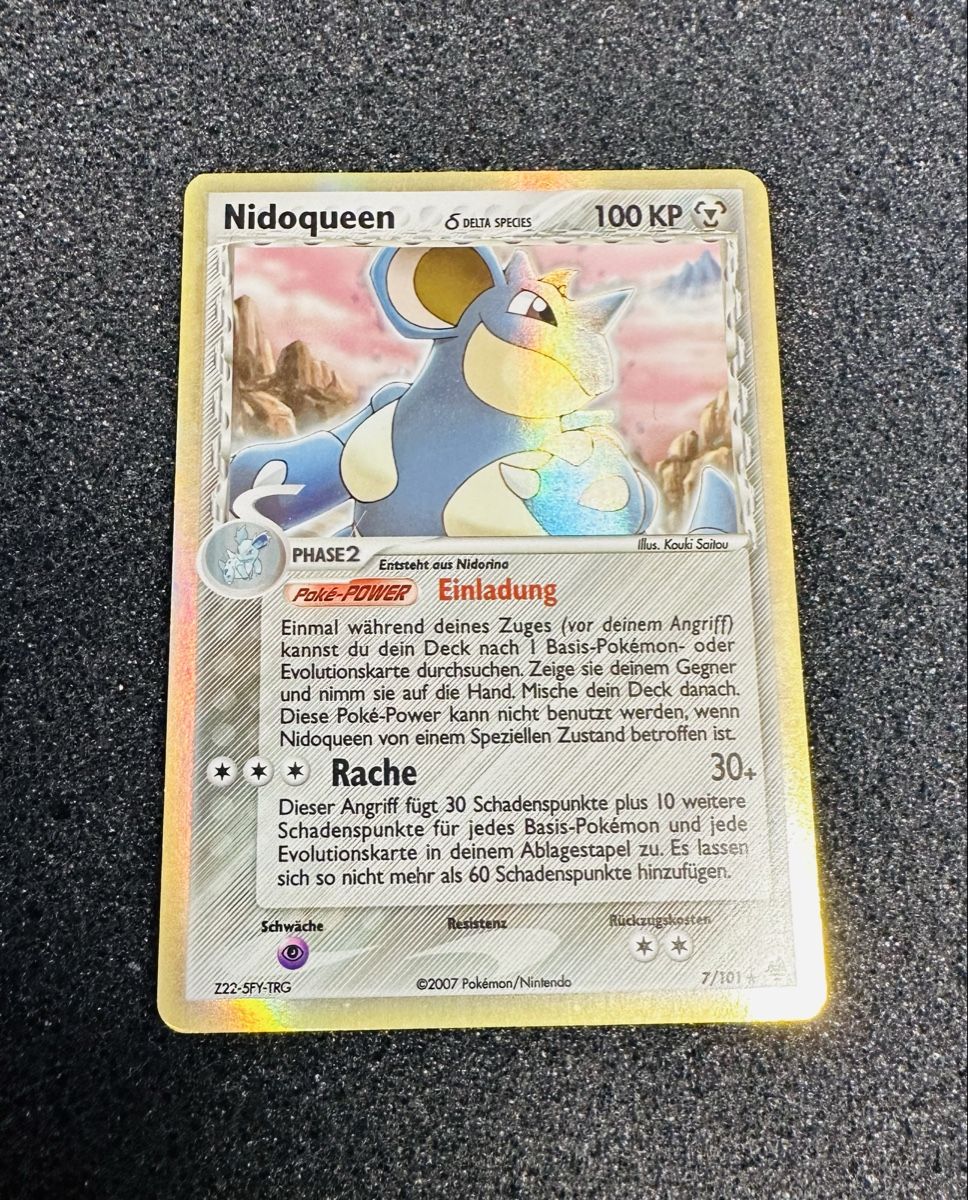 Pokémon Carte collezionabili: Nidoqueen Holo #7 Pokemon Dragon Frontiers – Nuovo (secondo la descrizione) da Affoltern am Albis venduto da andy1896