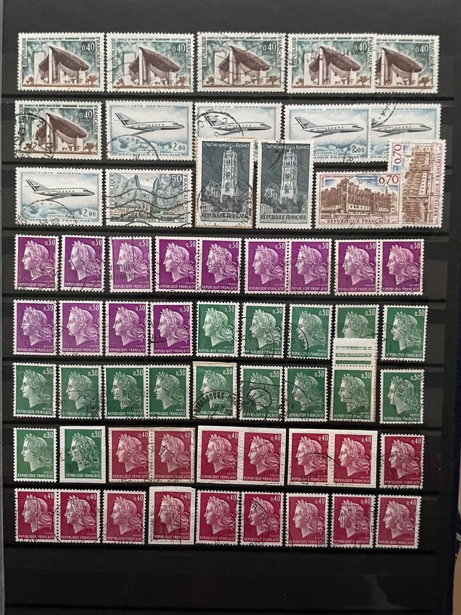 Alle Briefmarken: Frankreich 4 5s – Gebraucht aus Cham von Diablo1232 1