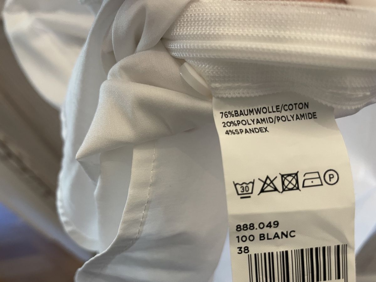 Blusen: Madisson Bluse Weiss 38 Baumwolle Top Elegant Schick – Gebraucht aus Basel von non_vn79 4