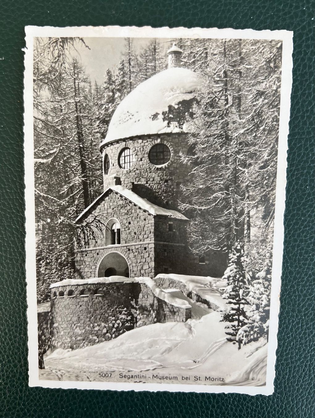Cartes postales: Ansichtskarte St. Moritz,   Segantini Museum – Neuf (Voir description) à Grueningen par ant_qb8l