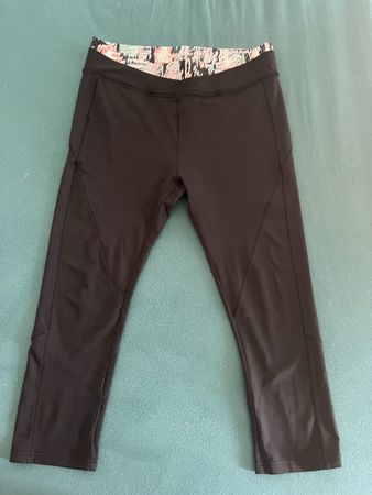 Damen Sport Leggins Schwarz - Gr. L