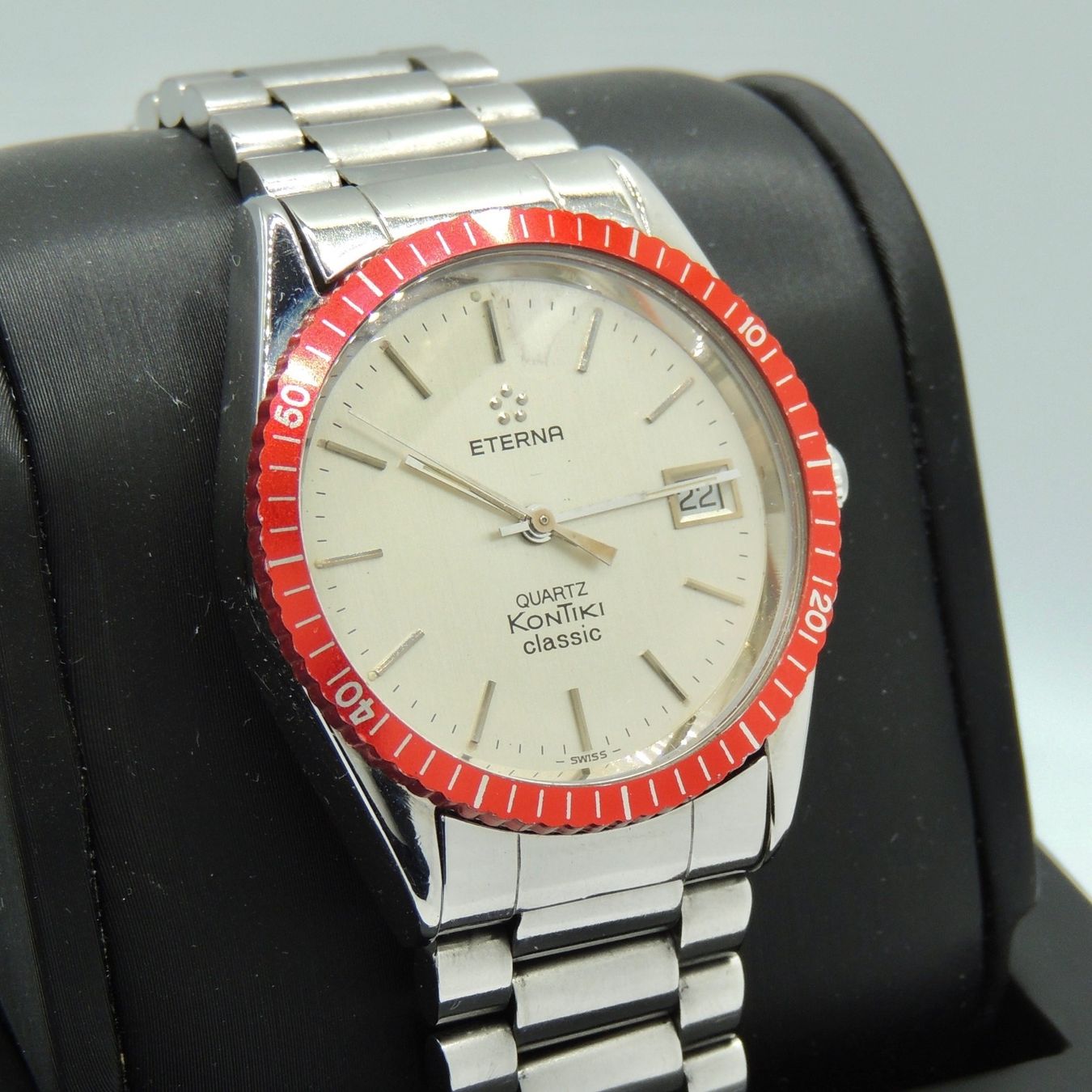 Eterna Orologi: Montre Eterna Kontiki Classic vintage – Usato da Lausanne venduto da DuGoutetdesCouleurs 1