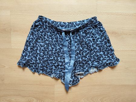 Schlafshorts Hunkemöller blau/schwarz Grösse S neuwertig