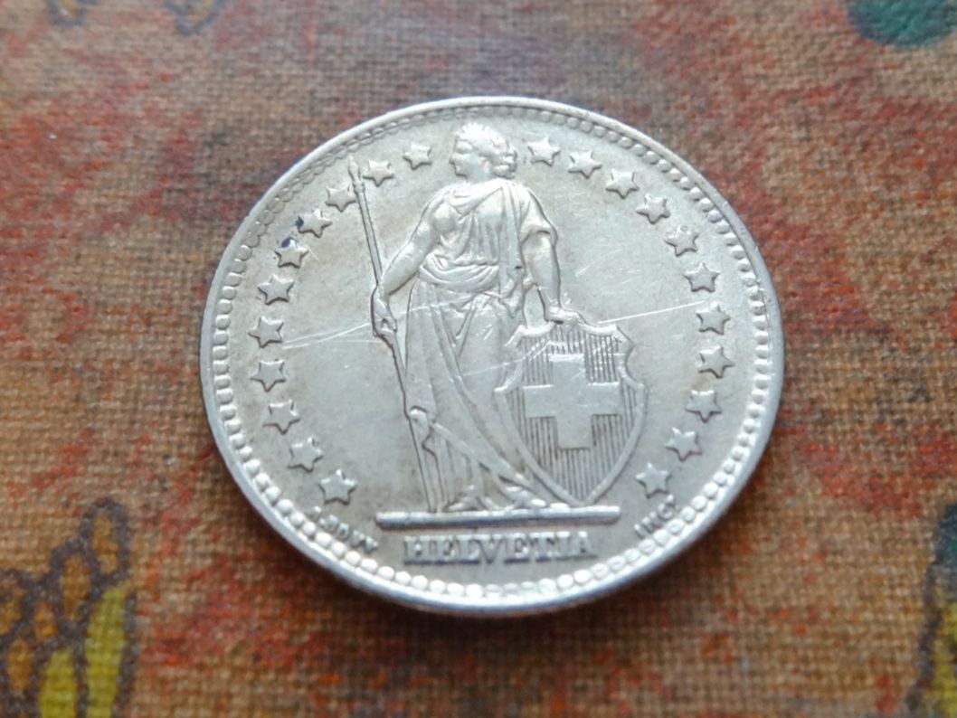 Tutti le monete: 1 Fr. 1960  (Y) – Usato da Romanel-sur-Lausanne venduto da Swift13 1