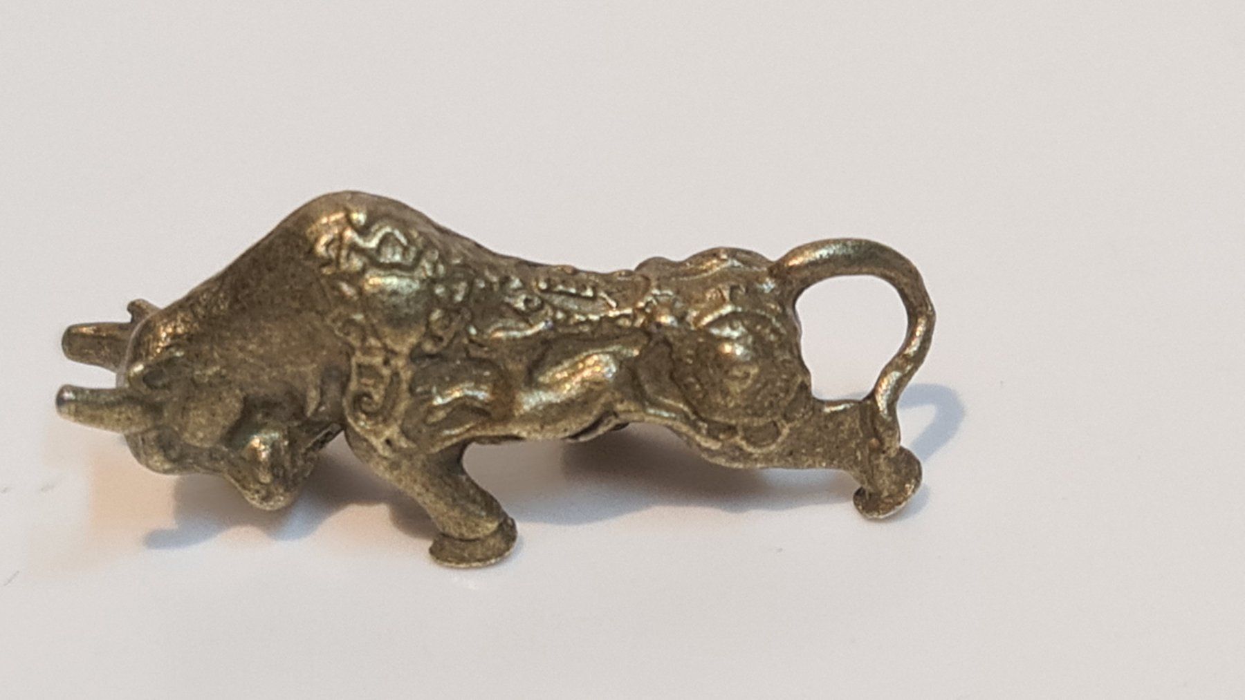 Figuren: Stier aus Messing – Neu (gemäss Beschreibung) aus Uerkheim von Kaufoption 2