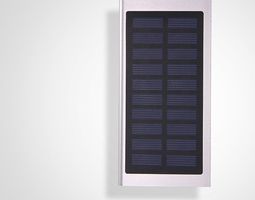 Batterie Externe Chargeur Solaire powerbank 10000mah-argent
