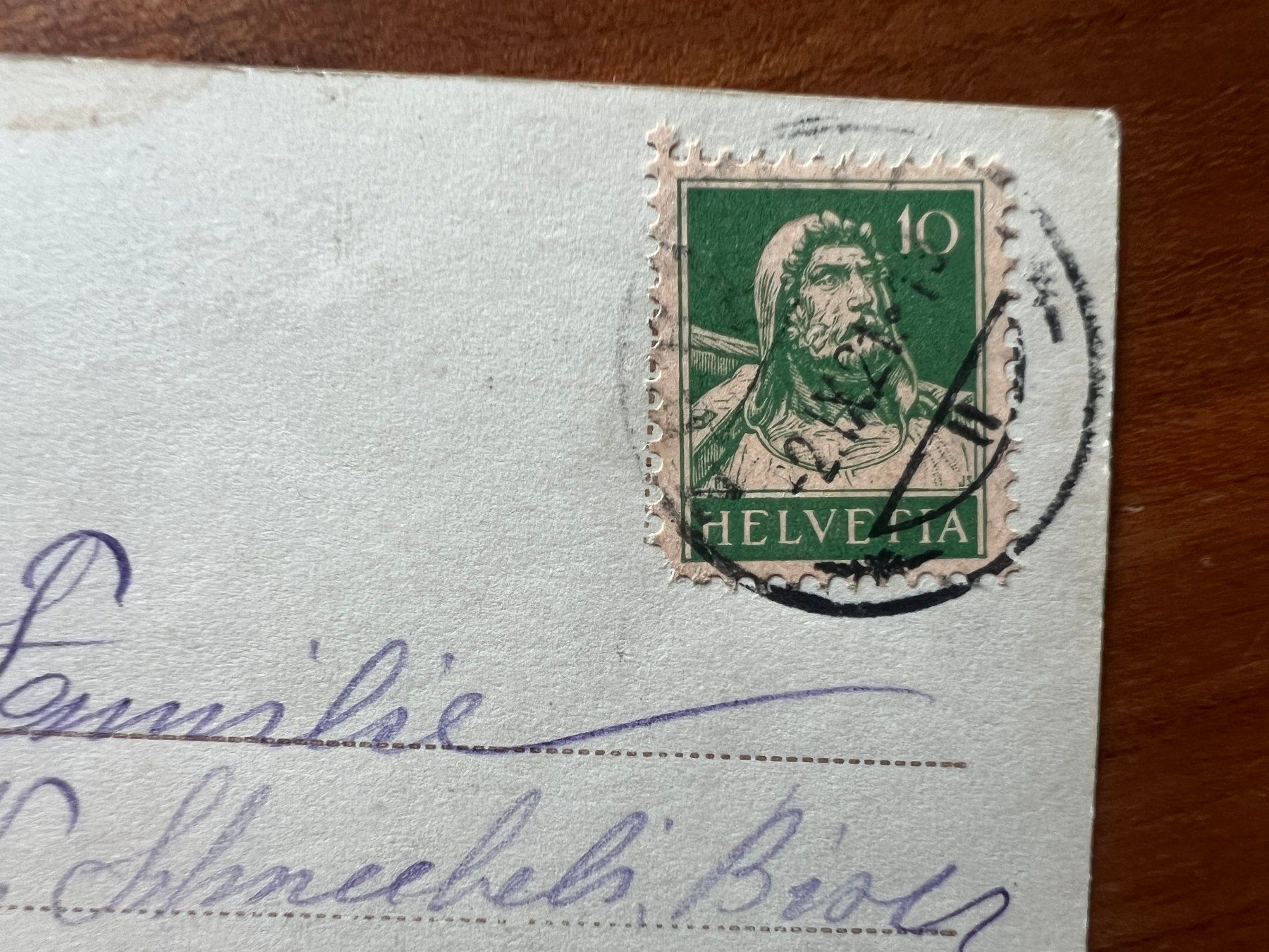 Cartoline postali: AK 1927 Gornergletscher     (G2618) – Usato da Hinwil venduto da Sidi4 1
