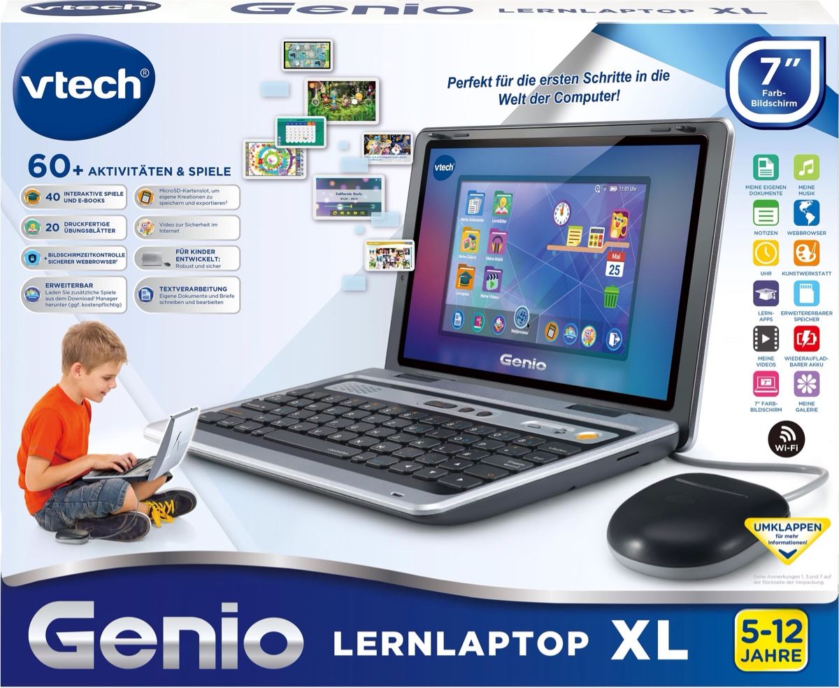 Vtech Giocattoli: VTECH Genio Lernlaptop XL – Usato da Zürich venduto da cmyk70 6