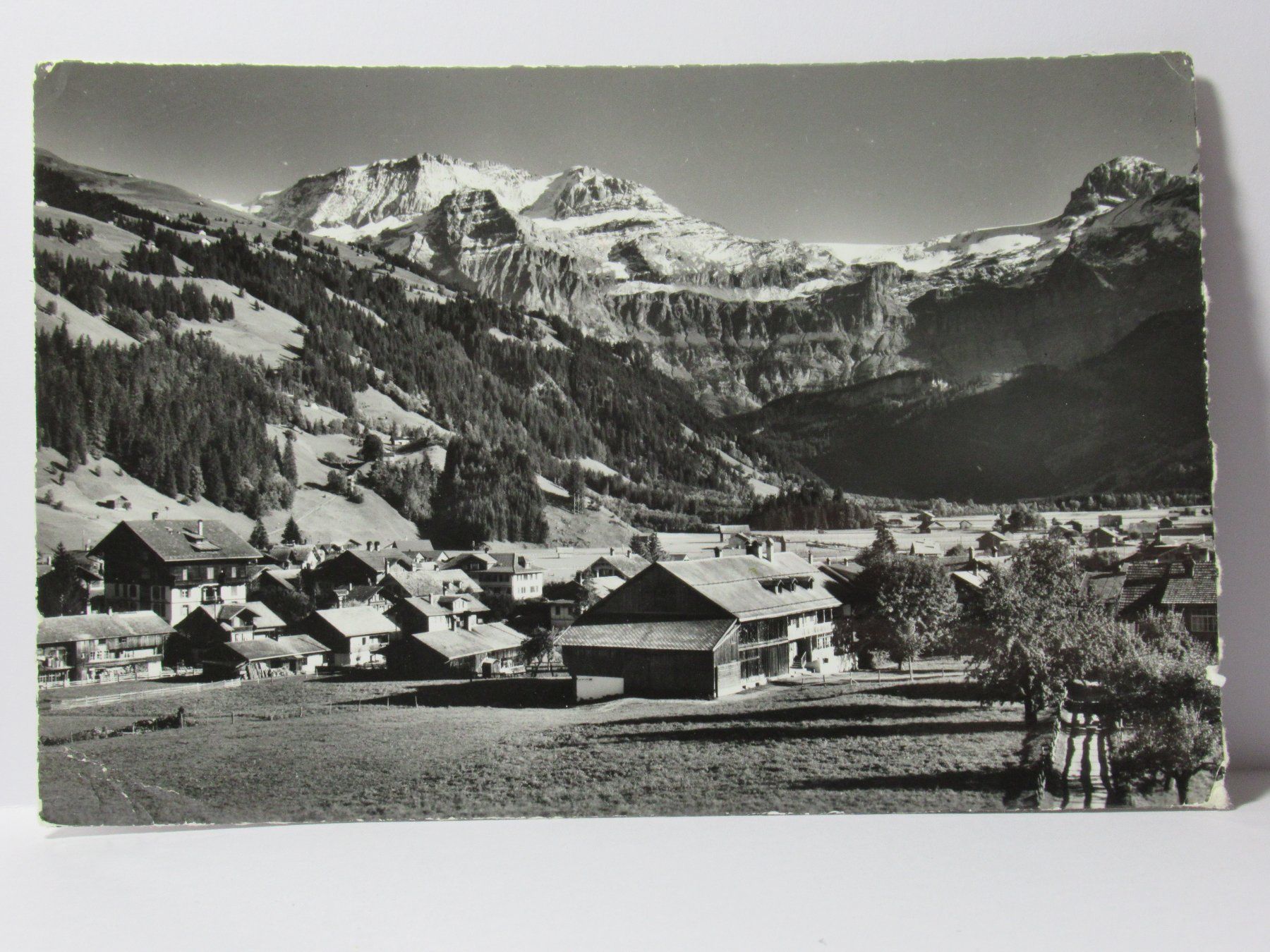 Cartoline postali: Lenk mit Wildstrubel 1964 – Usato da Grenchen venduto da Bluemchen1900