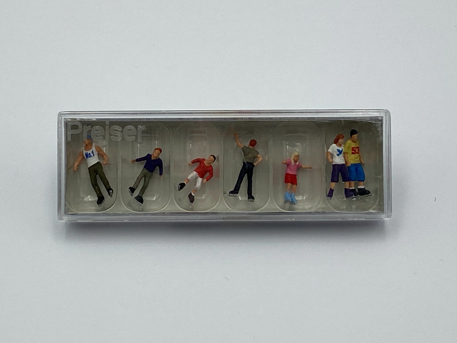 Preiser Trains électriques: Preiser 10496 H0 Inlineskater – Neuf avec emballage d'origine à Neukirch a.d. Thur par Modellbaushop 1