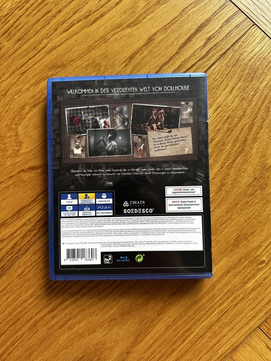 Jeux: Dollhouse PlayStation 4 – D'occasion à Embrach par ale_z5t9 1
