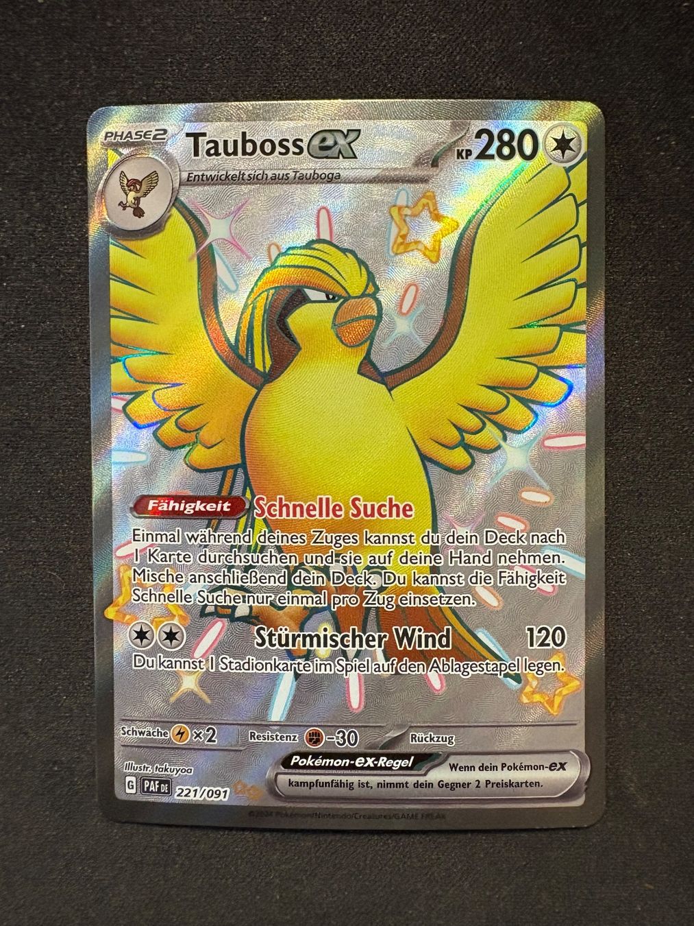 Pokémon Carte collezionabili: Tauboss EX - PAF - Deutsch – Nuovo (secondo la descrizione) da Seewen SZ venduto da Pokeace93