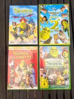 Shrek DVDs 1, 2, 3 und Fuer Immer Shrek