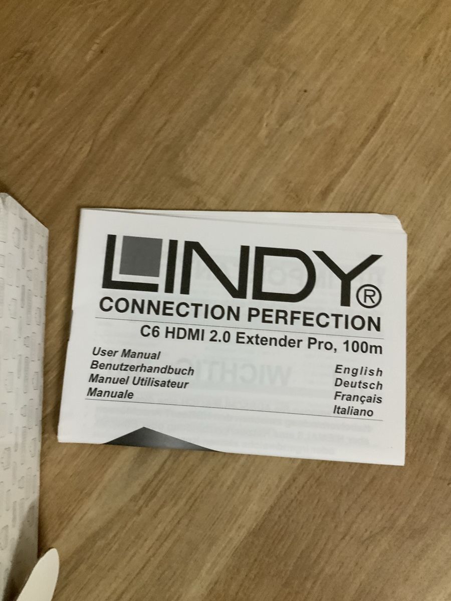 Convertitori: Lindy C6 HDMI 2.0 Extender Pro  – Nuovo (secondo la descrizione) da Wallisellen venduto da Audio_Video_UC 1