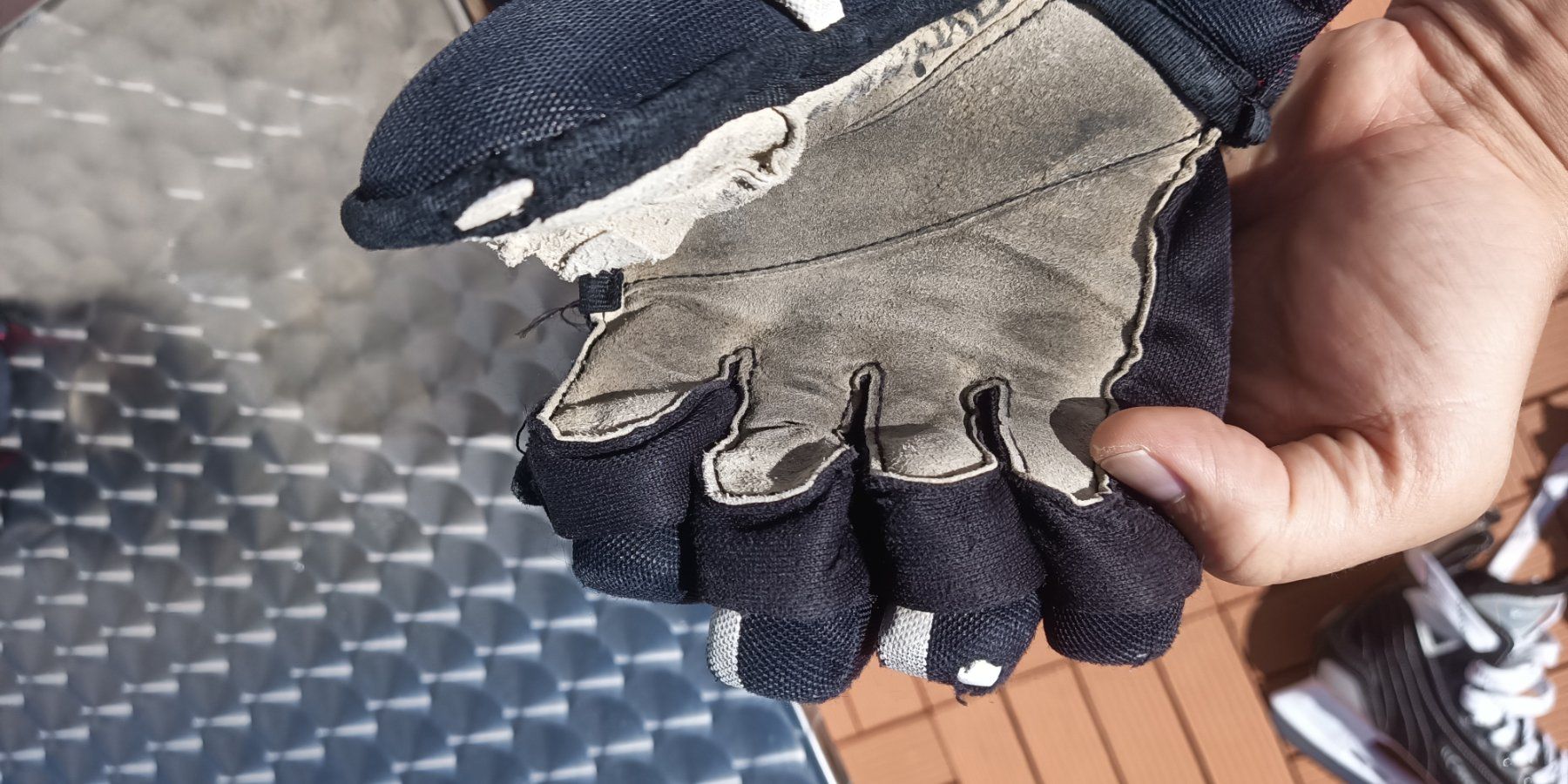 Bauer Guanti: Eishockey Handschuhe – Usato da Oberrohrdorf venduto da gdunkel 3