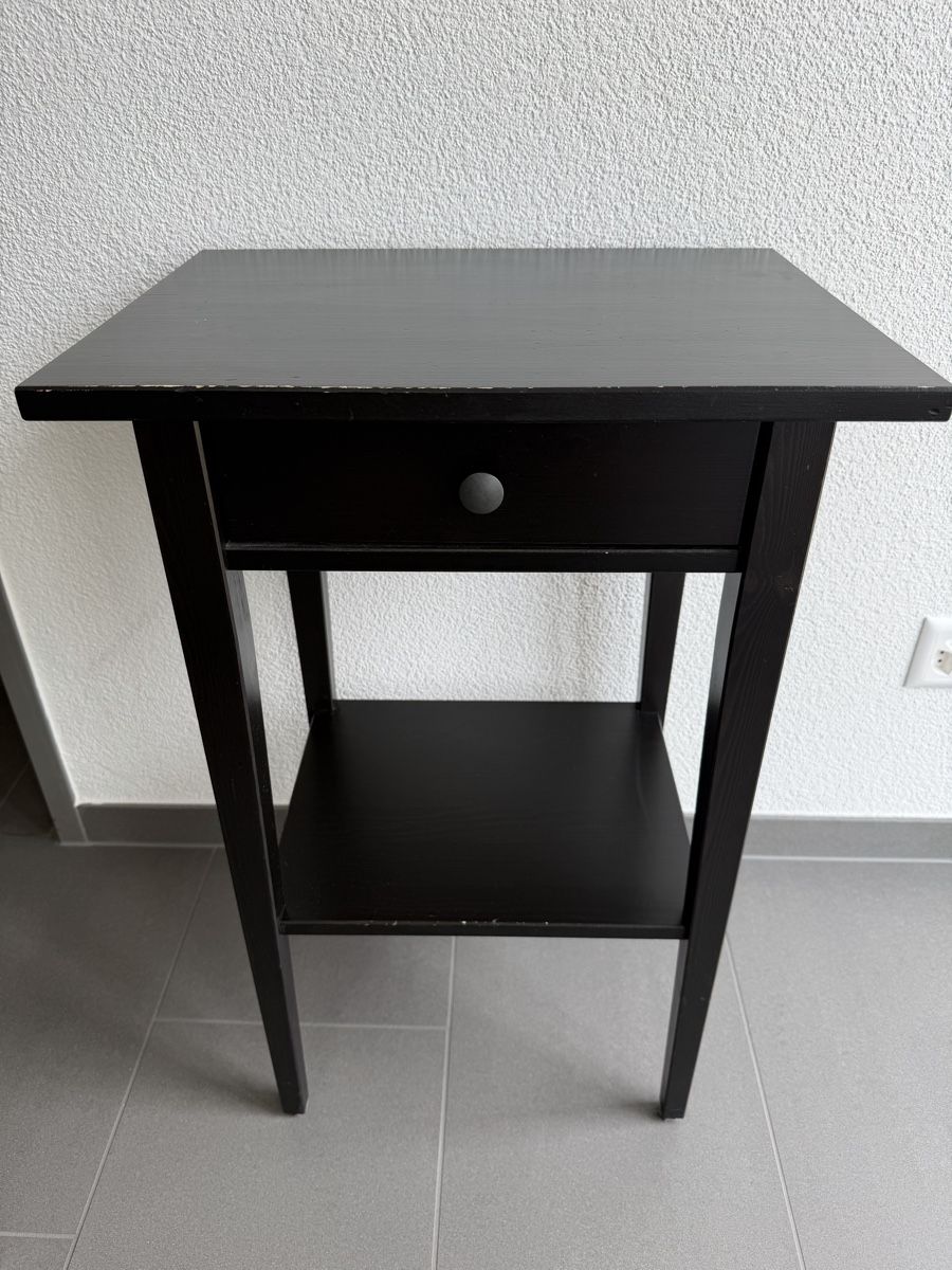 Ikea Comodini: 2 schwarze Nachttische mit Schublad – Usato da Schlieren venduto da Dav_8gbc 2
