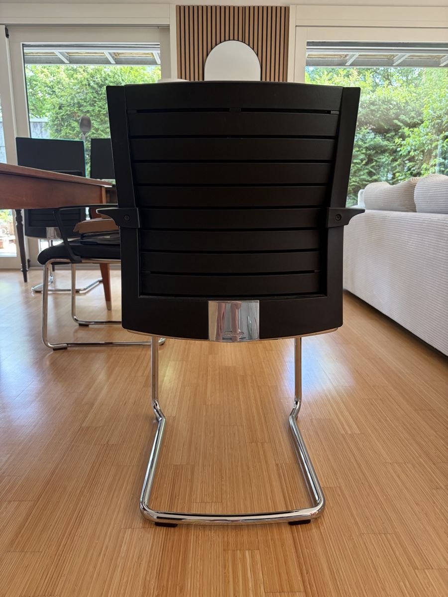 Steelcase Sedie: 4 x Bürostühle leder – Usato da Dornach venduto da Dale-99 2