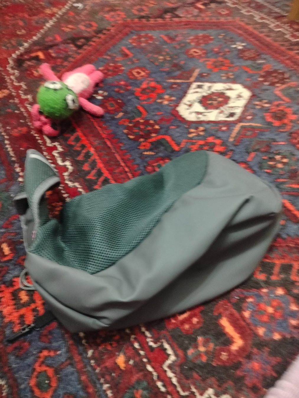 Sonstige Kleidung & Accessoires: Marsupio per cani piccolo rosa e grigio ottimo stato – Gebraucht aus Chiasso von Sasy2001 2