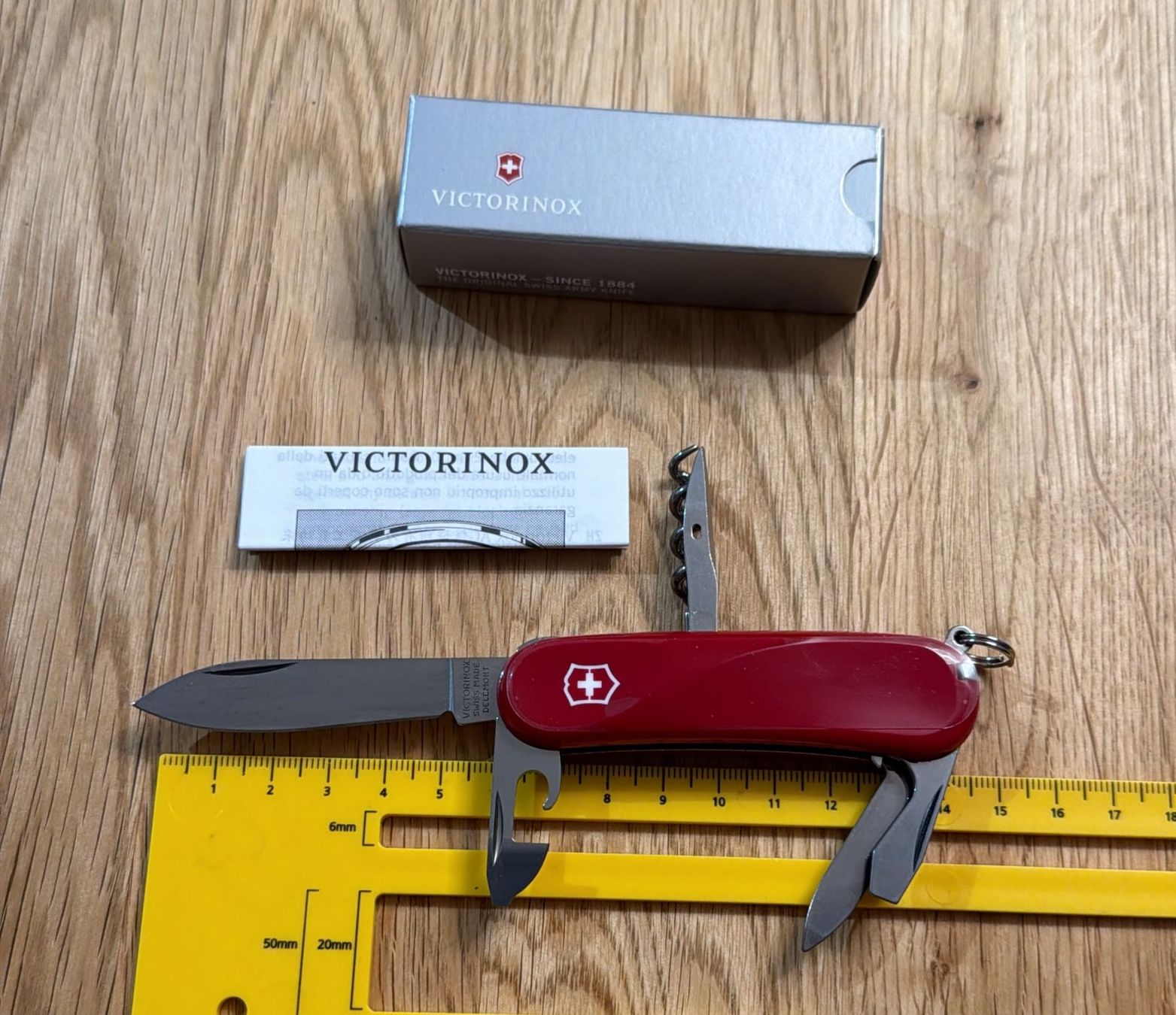 Victorinox Coltelli tascabile: VICTORINOX SACKMESSER EVOLUTION 10 RED – Nuovo e nell'imballaggio originale da Zürich venduto da Frei-Occasionen 4
