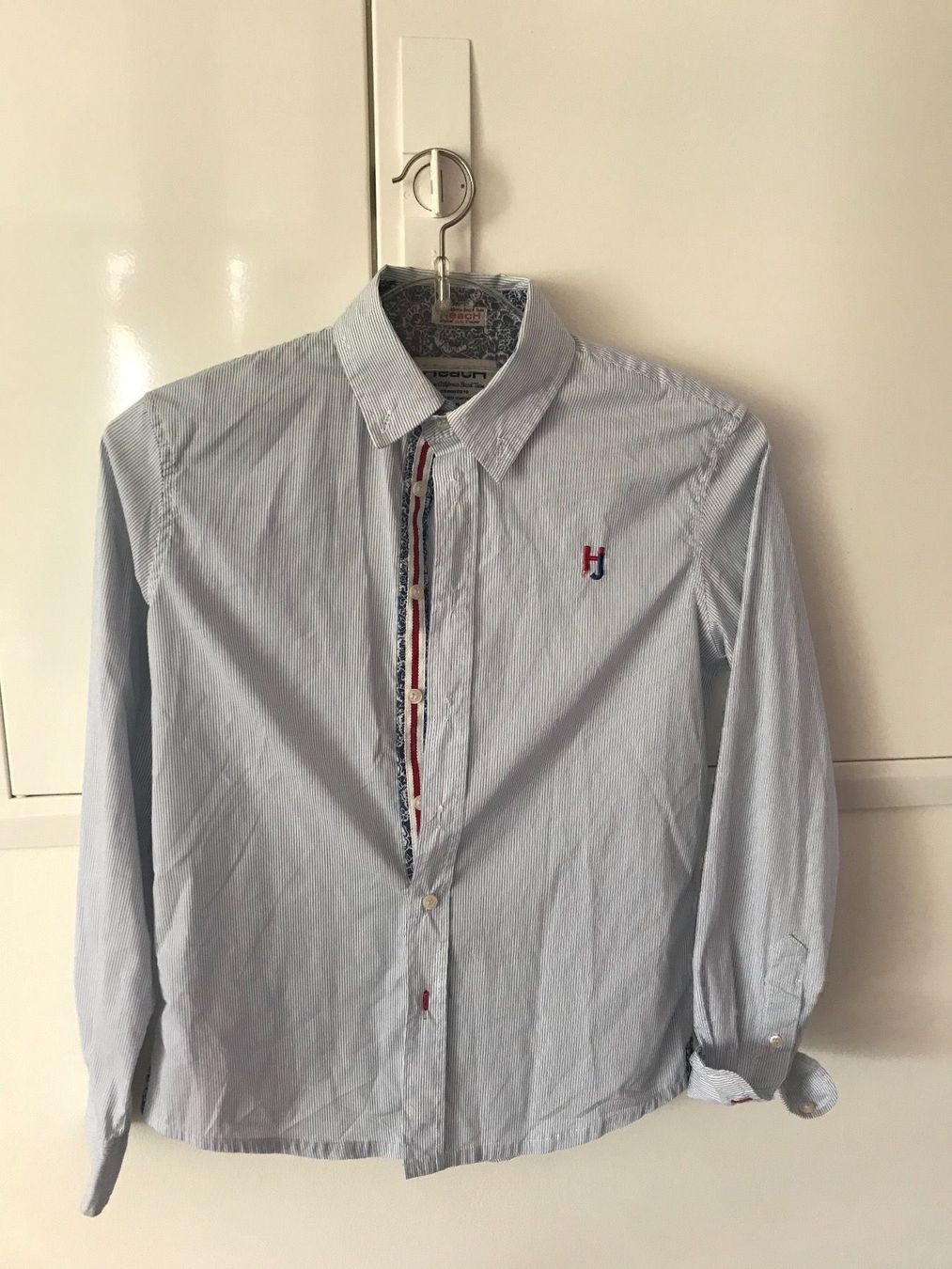 Camicie, T-shirt & Polo: Langarm Hemd dünn modisch Gr. 12 – Usato da Mauren venduto da SB1606