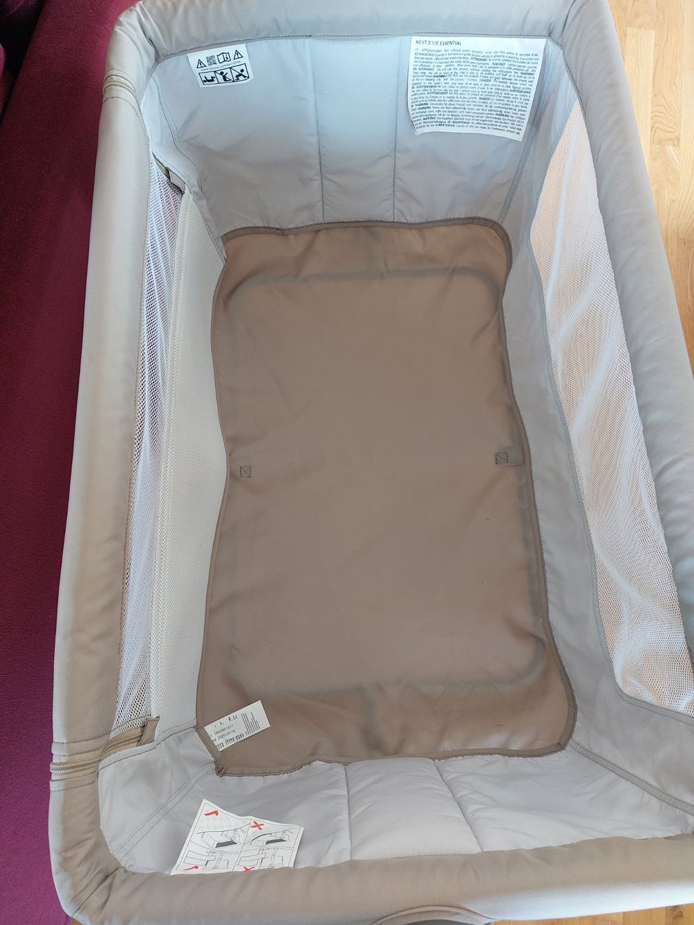 Chicco Betten: Lit cododo Chicco "Next to me Essential" beige – Gebraucht aus Ostermundigen von jul_7t8v 7