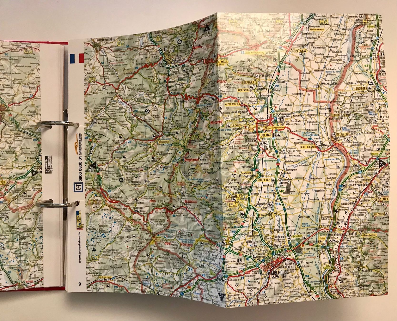 Libri: Motorrad Atlas Alpenländer Hallwag – Usato da Strengelbach venduto da Omobono 4