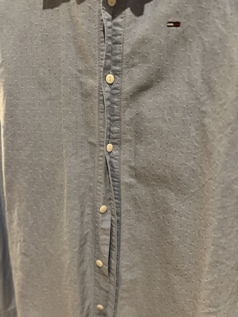 Tommy Hilfiger Chemises: Herrenhemd Hellblau gemustert - Tommy Hilfiger – D'occasion à Uster par m_21 3