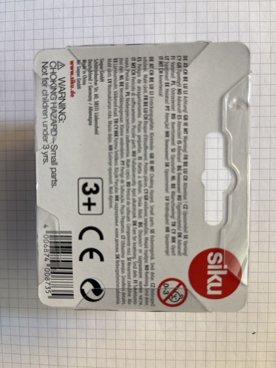 Siku Kit di modellismo & Modellini statici: Siku Kampfjet METAL + PLASTIC PARTS – Nuovo e nell'imballaggio originale da Unterengstringen venduto da hab_dyp5 2