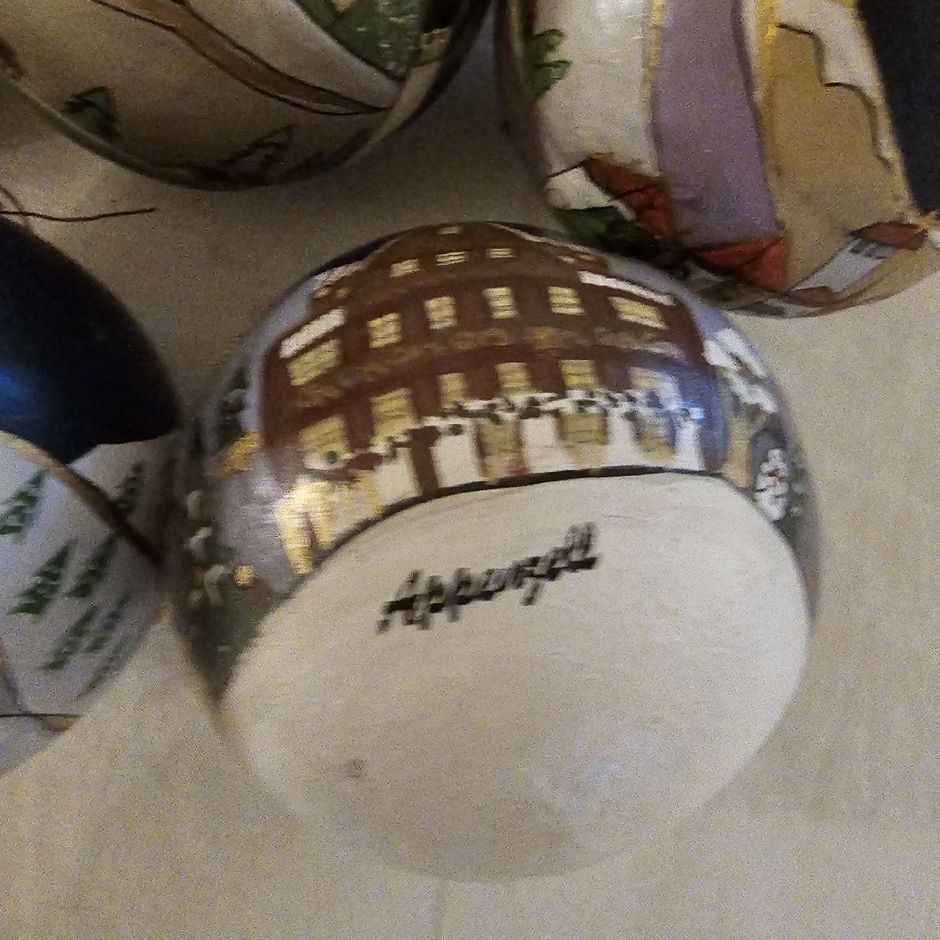 Toutes les décorations: 8 Weihnachtskugeln handbemalt appenzell – Neuf avec emballage d'origine à wolfhalden par 46464646 5