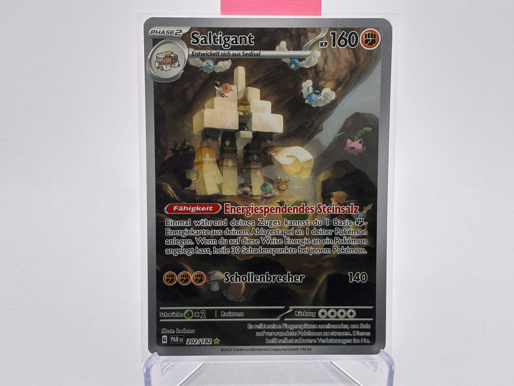 Pokémon Carte collezionabili: Paradoxrift - Saltigant  (PAR 202) - DE – Nuovo (secondo la descrizione) da Allschwil venduto da Bullach