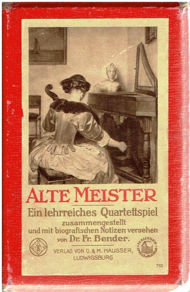 Libri: Antikes Quartettspiel Alte Meister – Usato da Flims - Dorf venduto da Stagediver