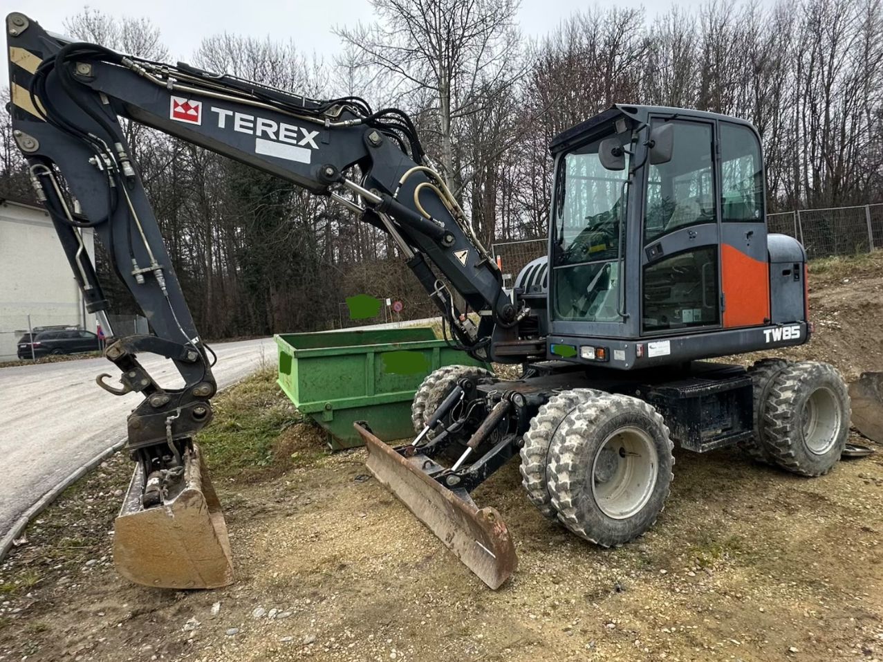Terex Escavatori: Terex TW85 Mobilbagger – Usato da Dulliken venduto da PWU92